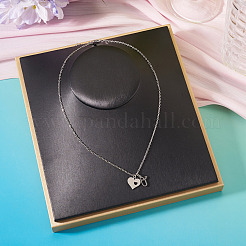1Pc 304 Stainless Steel Cable Chain Necklaces&nbsp;NJEW-TA0001-24Q