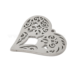 304 Stainless Steel Pendants&nbsp;STAS-G355-02P