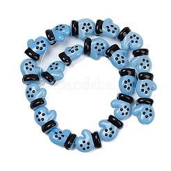 Baking Paint Glass Enamel Beads&nbsp;LAMP-R004-07F