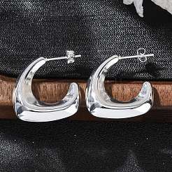 304 Stainless Steel Stud Earrings&nbsp;EJEW-A125-35S