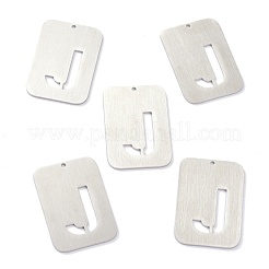 Non-Tarnish 304 Stainless Steel Pendants&nbsp;STAS-K216-49J-P
