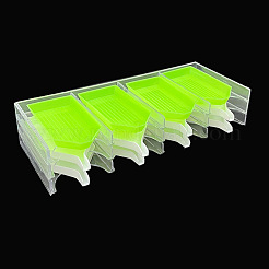 Plastic Diamond Painting Tray Organizers&nbsp;DIAM-PW0001-044