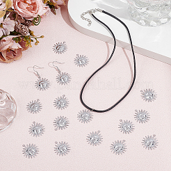 100Pcs 304 Stainless Steel Pendants&nbsp;STAS-UN0064-41