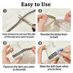 Glass Hotfix Rhinestone (Double Sided Adhesive On The Back)&nbsp;DIY-WH0683-90B