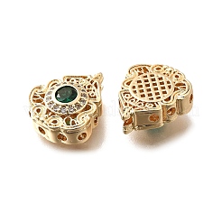 Brass Glass Beads&nbsp;KK-M318-40G-02