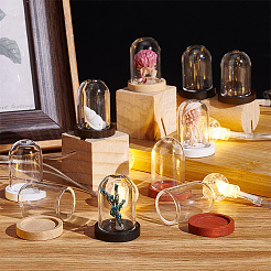 10Pcs Mini Glass Domes&nbsp;AJEW-PH0004-32B
