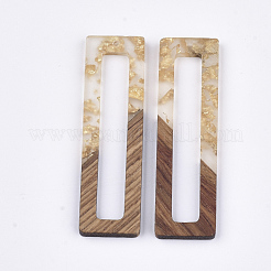 Resin & Walnut Wood Big Pendants&nbsp;RESI-S358-97H