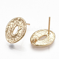 Brass Stud Earring Findings&nbsp;X-KK-S348-357
