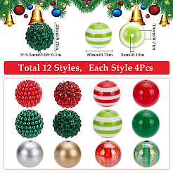 Christmas Theme DIY Jewelry Making Finding Kit&nbsp;DIY-SC0026-03