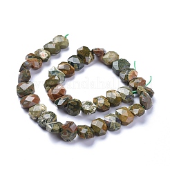 Natural Rhyolite Jasper Beads Strands&nbsp;G-L505-20