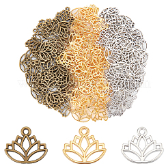 120Pcs 3 Colors Alloy Pendants&nbsp;FIND-UN0002-47