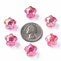 1-Hole Transparent Acrylic Buttons&nbsp;MACR-S373-129-C