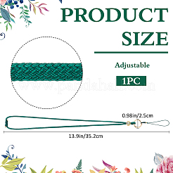 Polyester & Golden Alloy Mobile Straps&nbsp;FIND-WH20004-52D