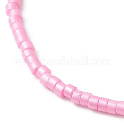 Glass Seed Bead & Dyed Natural White Jade Beads Bracelets for Women&nbsp;BJEW-MZ00311-02