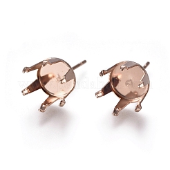 304 Stainless Steel Stud Earring Findings&nbsp;STAS-E484-62B-RG