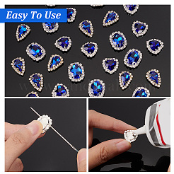 30Pcs 3 Style Sew on Rhinestone&nbsp;GLAA-GA0001-63B