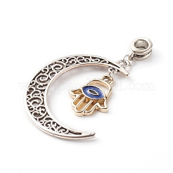 Tibetan Style Alloy European Dangle Charms&nbsp;PALLOY-JF00711