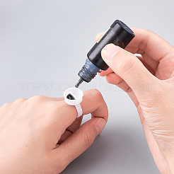 Fiber Tattoo Rings Cups&nbsp;MRMJ-WH0068-90