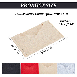 4Pcs 4 Colors Wool Felt Envelope Purse Insert Organizer&nbsp;FIND-WR0006-71A
