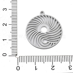304 Stainless Steel Pendants&nbsp;STAS-I327-15P