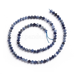 Natural Sodalite Beads Strands&nbsp;G-E560-E01-4mm