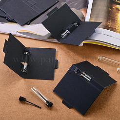 Column Glass Perfume Bottles with Paper Card&nbsp;AJEW-TADJ0001-22A