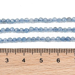 Natural Devil Blue Aquamarine Beads Strands&nbsp;GG-CBAF158-D01-02