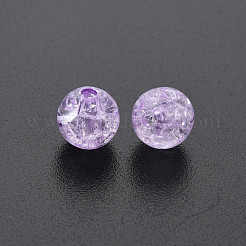 Transparent Crackle Acrylic Beads&nbsp;MACR-S373-66-N06