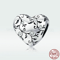 925 Sterling Silver Euorpean Beads&nbsp;STER-FF0012-02AS