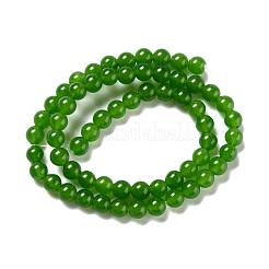 Natural & Dyed Malaysia Jade Bead Strands&nbsp;X-G-A146-6mm-A28
