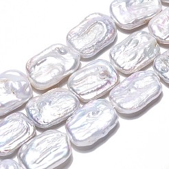 1 Strand Natural Baroque Pearl Keshi Pearl Beads Strands&nbsp;PEAR-SC0001-48