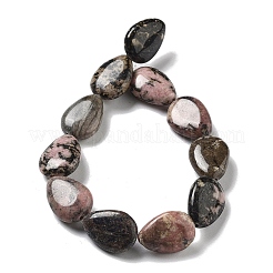 Natural Rhodonite Beads Strands&nbsp;G-P528-L21-01