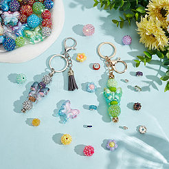 214Pcs DIY Jewelry Making Bead Kits&nbsp;DIY-BM0001-88