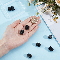 8Pcs Rubber Rhinestone Tire Valve Stem Caps&nbsp;FIND-GF0009-36A