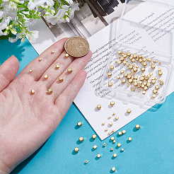 120Pcs 3 Styles 201 Stainless Steel Beads&nbsp;STAS-UN0064-36