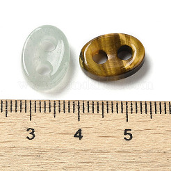 Mixed Gemstone Connector Charms&nbsp;G-K354-10