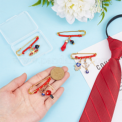 4Pcs Iron Brooches&nbsp;JEWB-PH01282