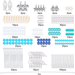 DIY Ocean Theme Earring Making Kits&nbsp;DIY-SC0012-31