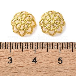 Brass Bead Caps&nbsp;KK-C260-12G
