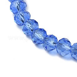 Classic Ethnic Style Faceted Glass Stretch Bracelets for Women&nbsp;RE4529-10