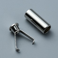Alloy Shoelace Protector Tips&nbsp;FIND-WH0032-46P