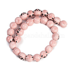Handmade Porcelain Beads Strands&nbsp;PORC-P029-02D
