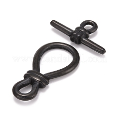 304 Stainless Steel Toggle Clasps&nbsp;STAS-K216-02EB