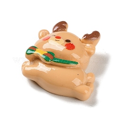 Christmas Theme Opaque Resin Cabochons&nbsp;RESI-F053-B09