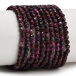 Natural Ruby Beads Strands&nbsp;GG-CBA77FB-B09-3mm