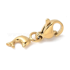 Dolphin 304 Stainless Steel Pendant Decorations&nbsp;STAS-G352-32G