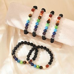Yoga Chakra Jewelry&nbsp;BJEW-K142-A
