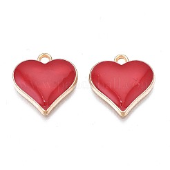Alloy Enamel Pendants&nbsp;ENAM-N054-73D