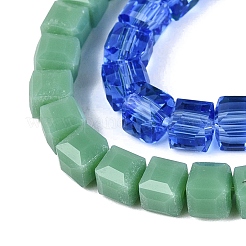 Mixed Styles Glass Beads Strands&nbsp;GLAA-R041-4x4mm-M01