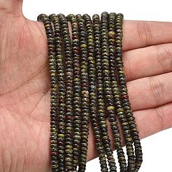 Natural Dragon Blood Beads Strands&nbsp;G-L635-A23-4x2mm